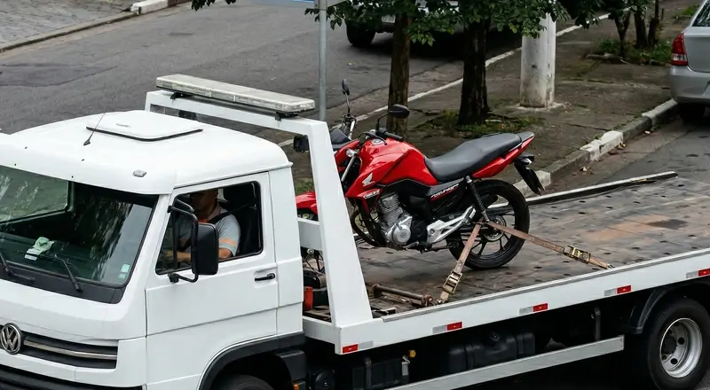 Reboque de moto em Belo Horizonte – guincho especializado para motocicletas